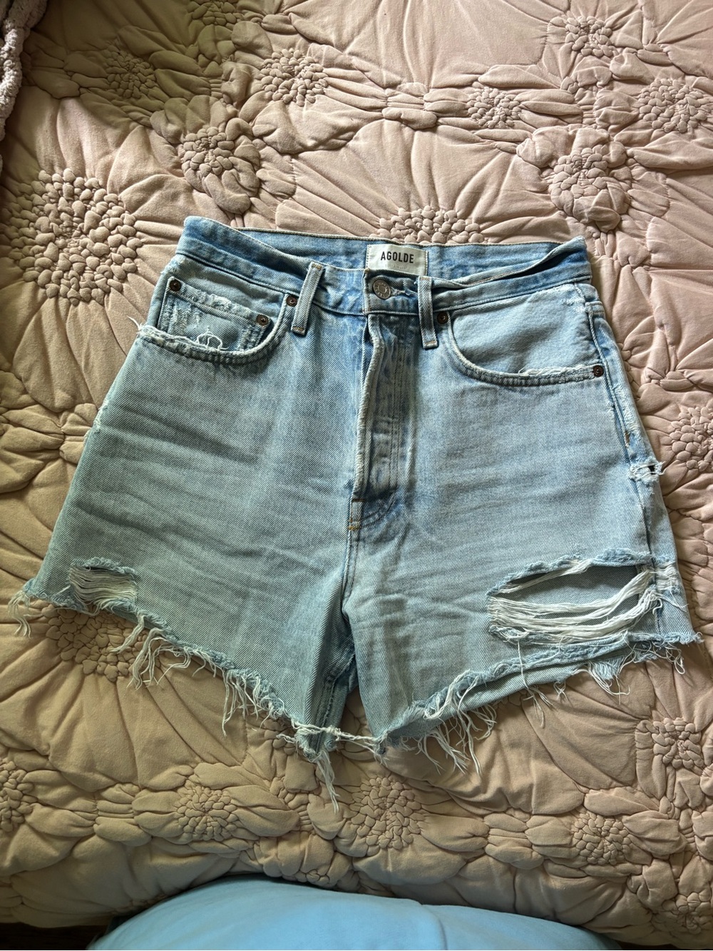 AGOLDE Riley Short in Groove